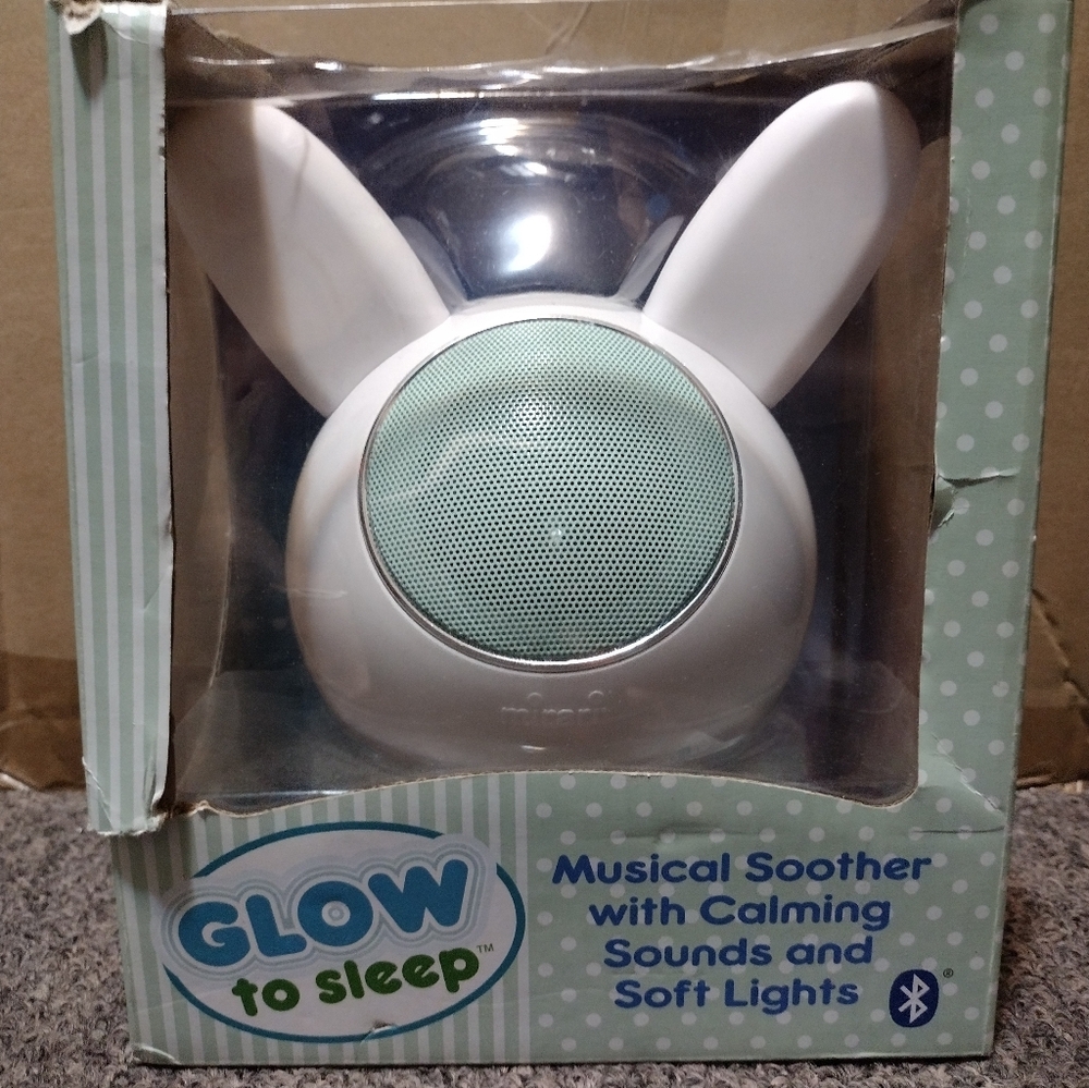 Musical Soother with Calming Sounds - White and Green